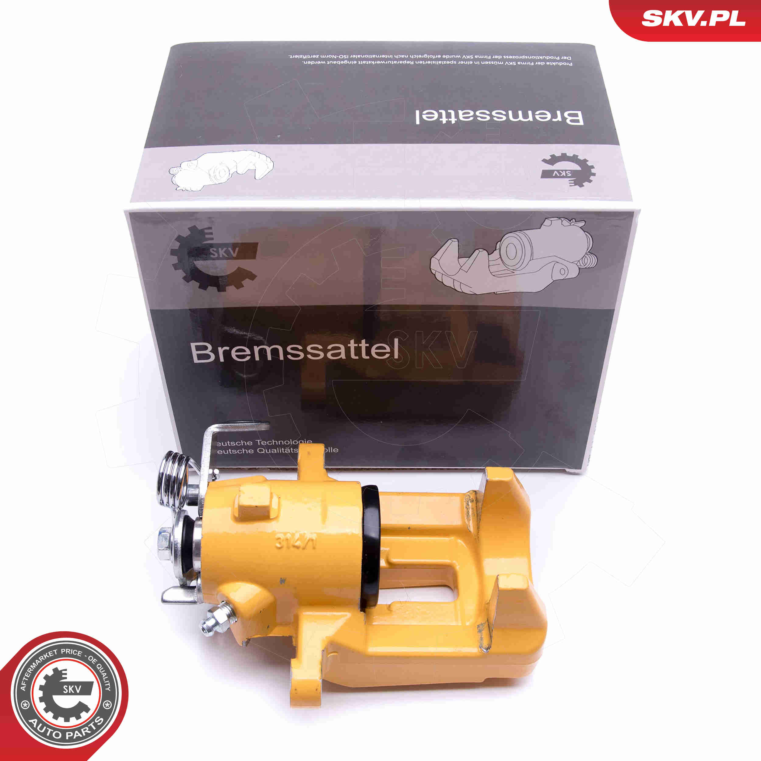 Brake Caliper - 23SKV034 YELLOW ESEN SKV